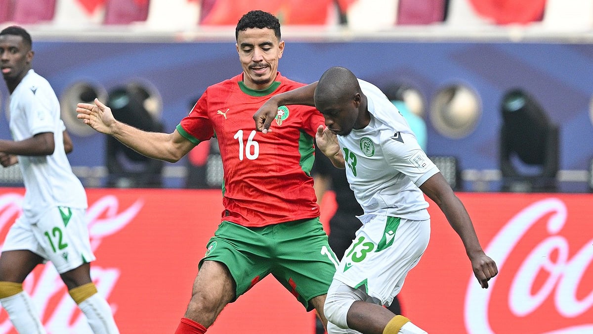 X/Equipe du Maroc : Morocco beat Comoros by 3-1 in the opening game of Group B of the  FIFA Arab Cup at the Khalifa International Stadium that happened on Tuesday, December 2, 2025.