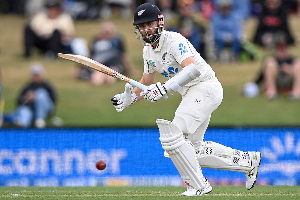 New Zealand Vs West Indies 1st Test Day 2 Cricket Photo-Kane Williamson