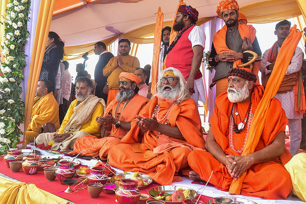 Magh Mela preparations