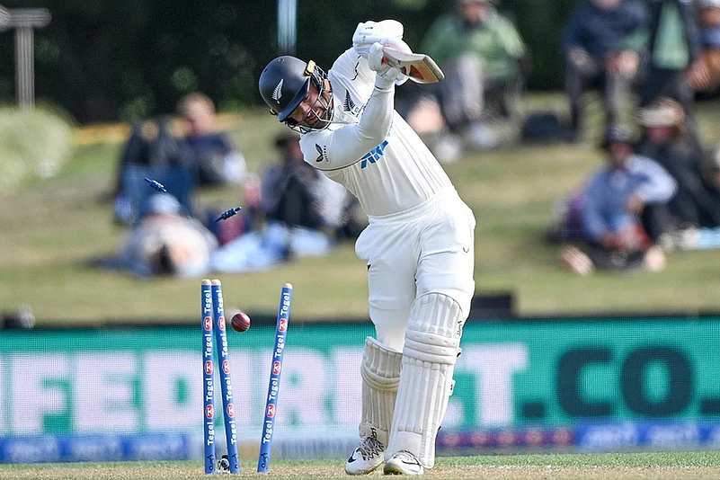 New Zealand Vs West Indies 1st Test Day 2 Cricket Photo-Tom Blundell