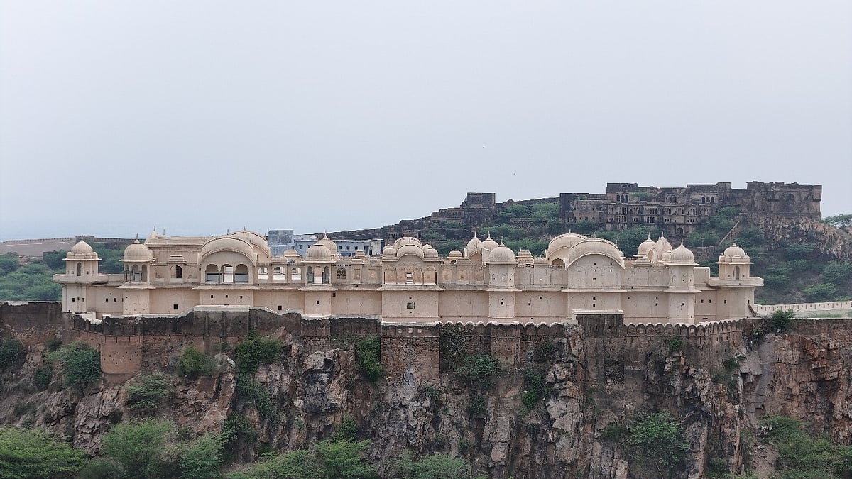 Bhopalgarh Fort, located in Khetri stands above the town. Khetri’s palaces were more than royal residences; they were hubs of cultural exchange.  - Khetri Trust