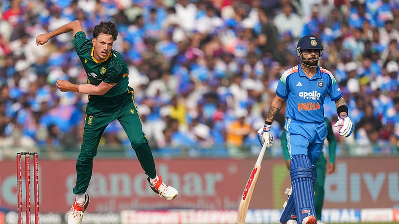 Marco Jansen Welcomes Ruturaj Gaikwad With Fiery Bouncer - Watch