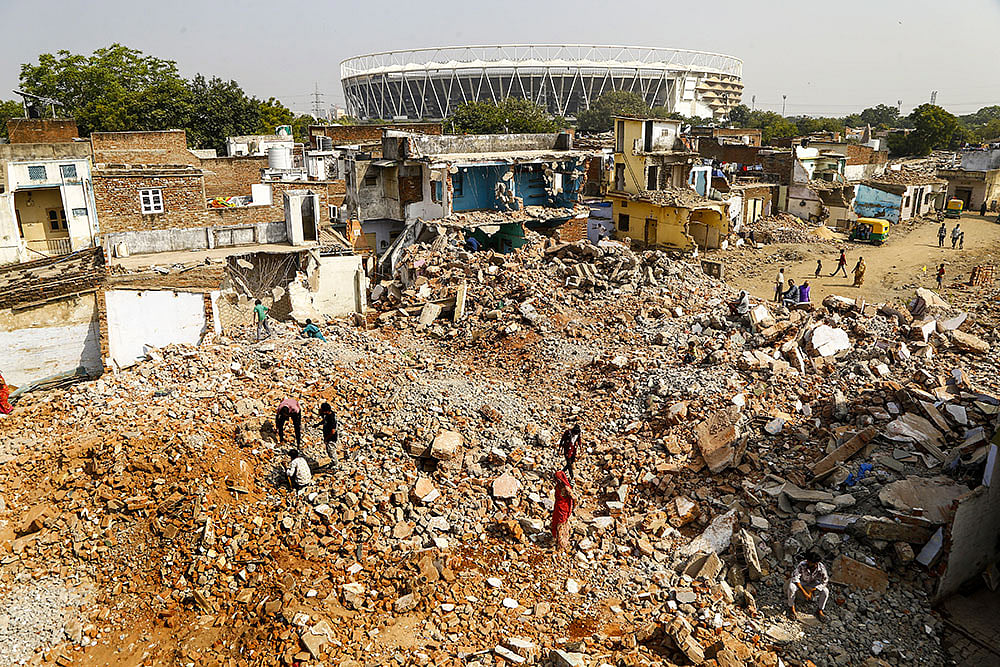 Ahmedabad civic body carries out demolition drive
