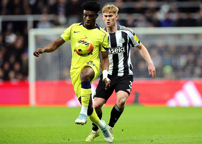 Newcastle Vs Tottenham Premier League soccer-Mohammed Kudus