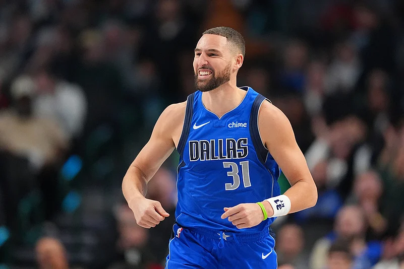 Dallas Mavericks Vs Miami Heat NBA pics-Klay Thompson