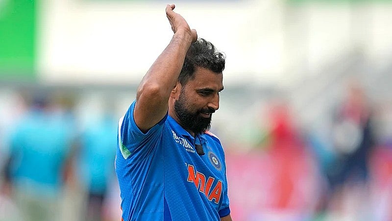 Photo: File/AP : Mohammed Shami last represented India in the Champions Trophy 2025 final in March.