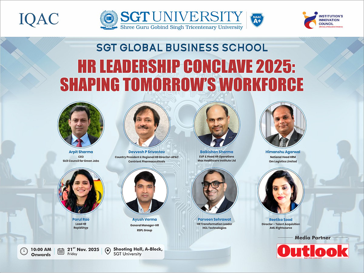 SGT University’s HR Conclave 2025 Explores The Future Of Work, Skills, And Industry Transformation