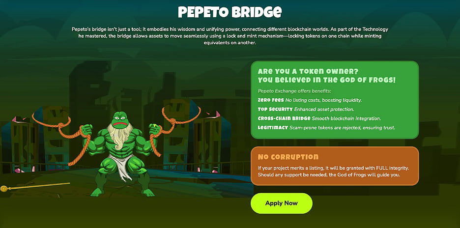 Pepeto bridge info