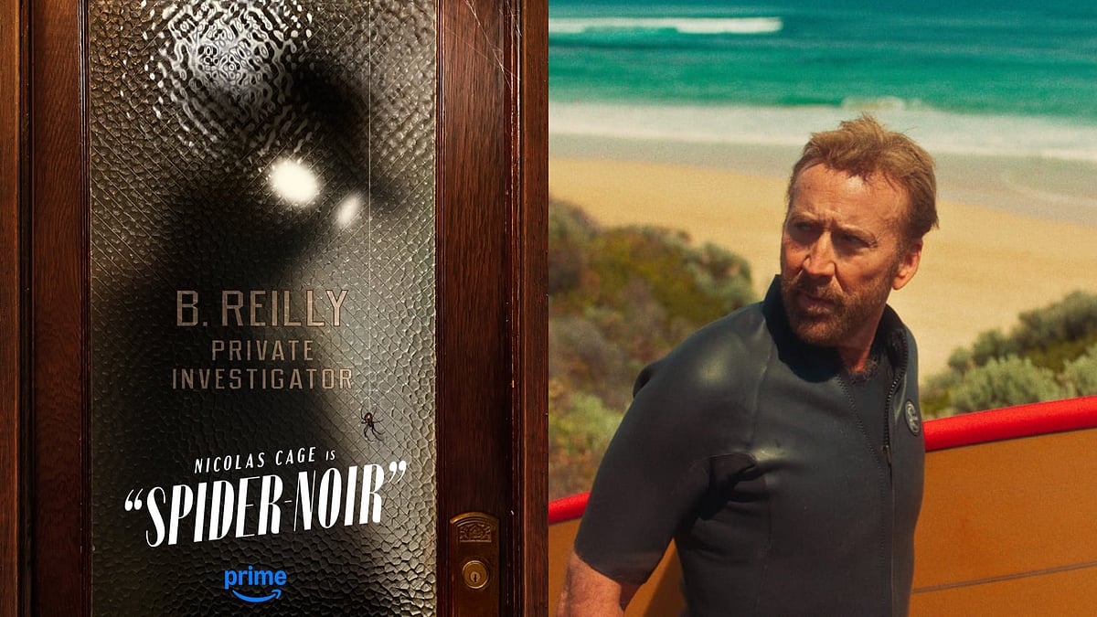 Nicolas Cage to headline Prime Video's Spider-Noir - Left pic - Prime Video, Right pic-IMAGO / Landmark Media