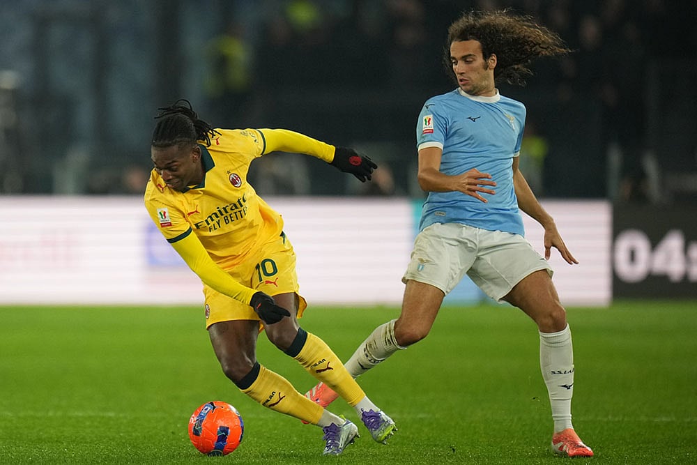 AC Milan vs Lazio Soccer Match