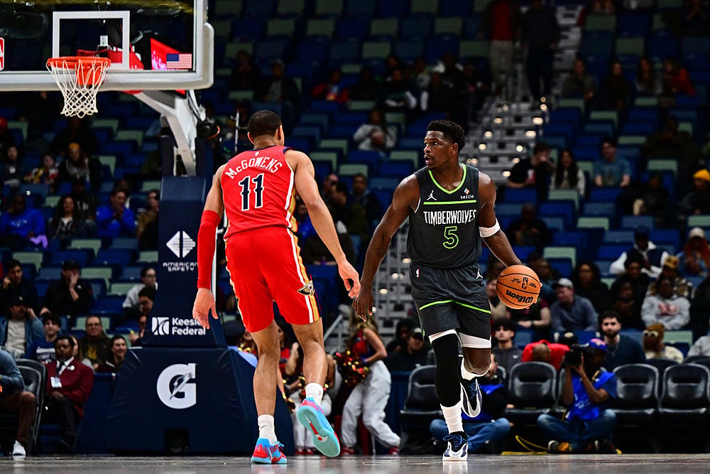 Timberwolves Pelicans Basketball