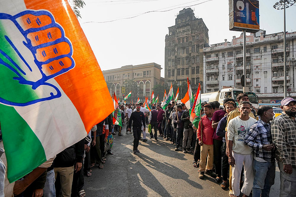 Congress Sadbhawna Rally in Kolkata