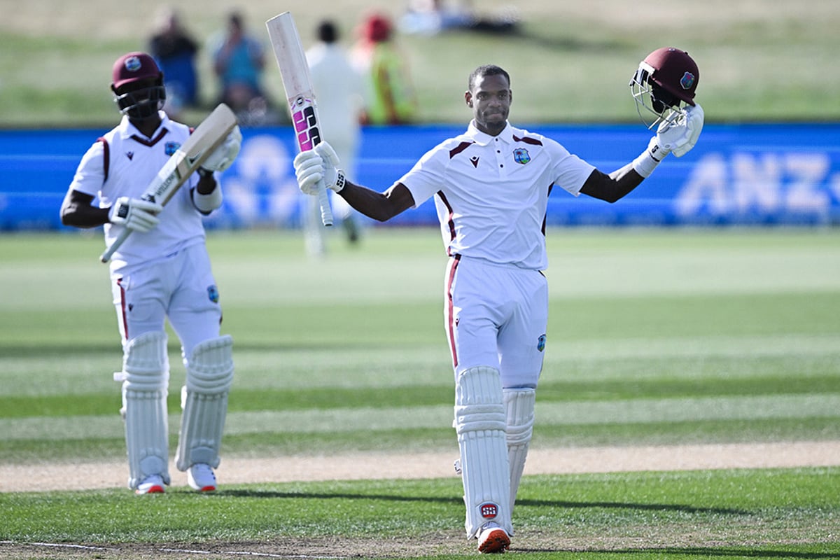 New Zealand Vs West Indies 1st Test Day 5 photo-Justin Greaves