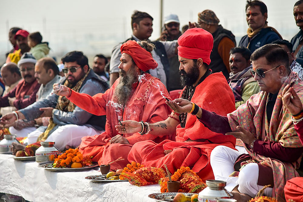 Preps for Magh Mela 2026