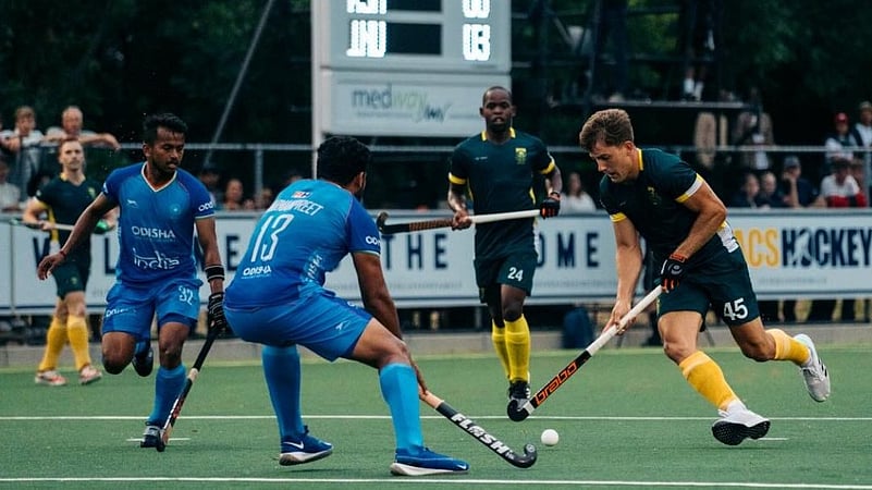 India Vs South Africa Highlights, Hockey Test Series Match 1