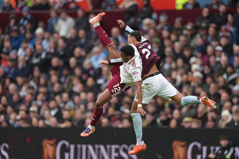 Britain Premier League Soccer: Aston Villa vs Arsenal