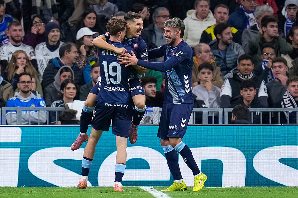 Real Madrid vs Celta Vigo La liga soccer match-Williot Swedberg