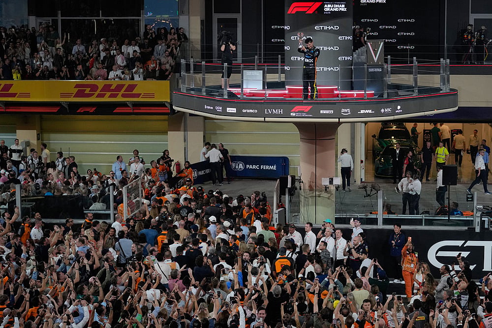 Abu Dhabi Grand Prix 2025 Formula 1 Race photo-Lando Norris