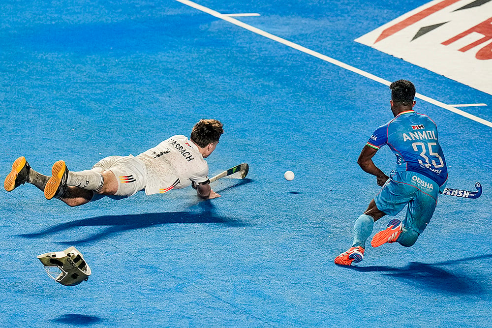 India vs Germany FIH Junior Mens WCup Semi-Final-Germanys Hasbach Ben