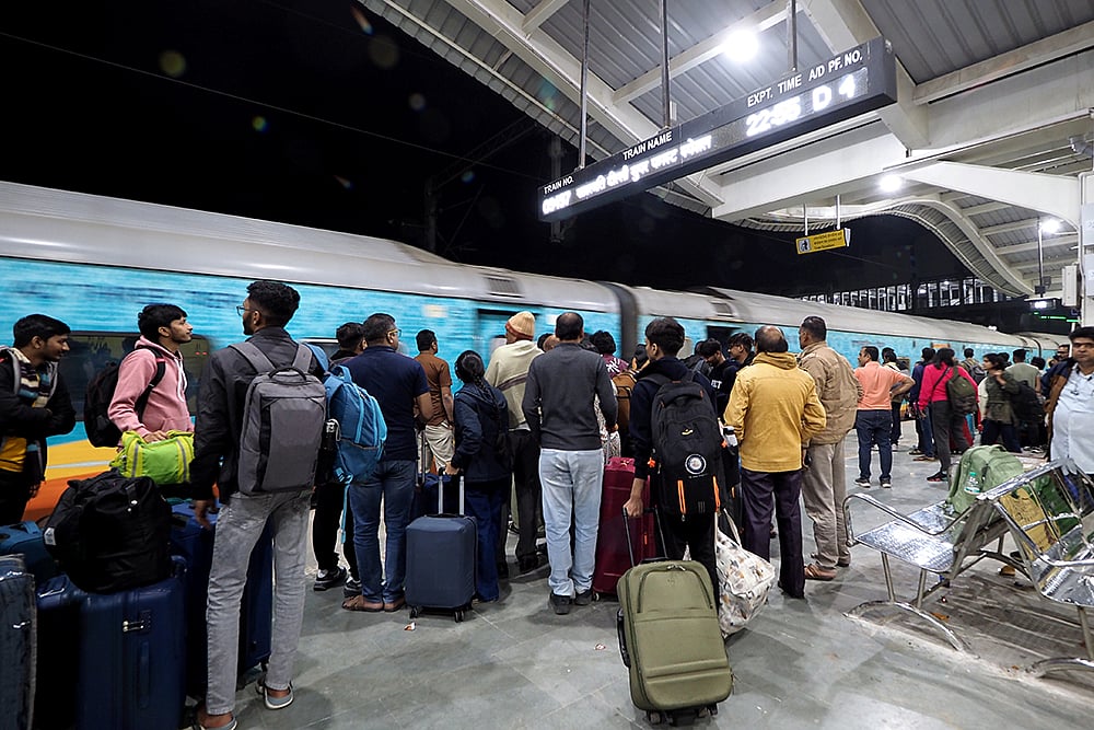 Special train for affected air passengers