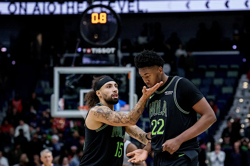 Spurs vs Pelicans NBA 2025 photo-Jose Alvarado