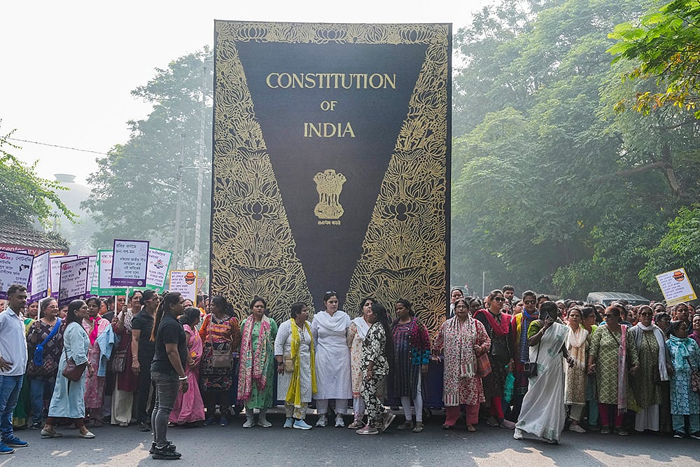 TMC protest against SIR