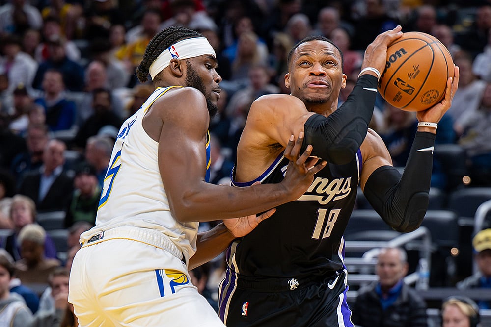 Kings vs Pacers NBA 2025 photo-Russell Westbrook