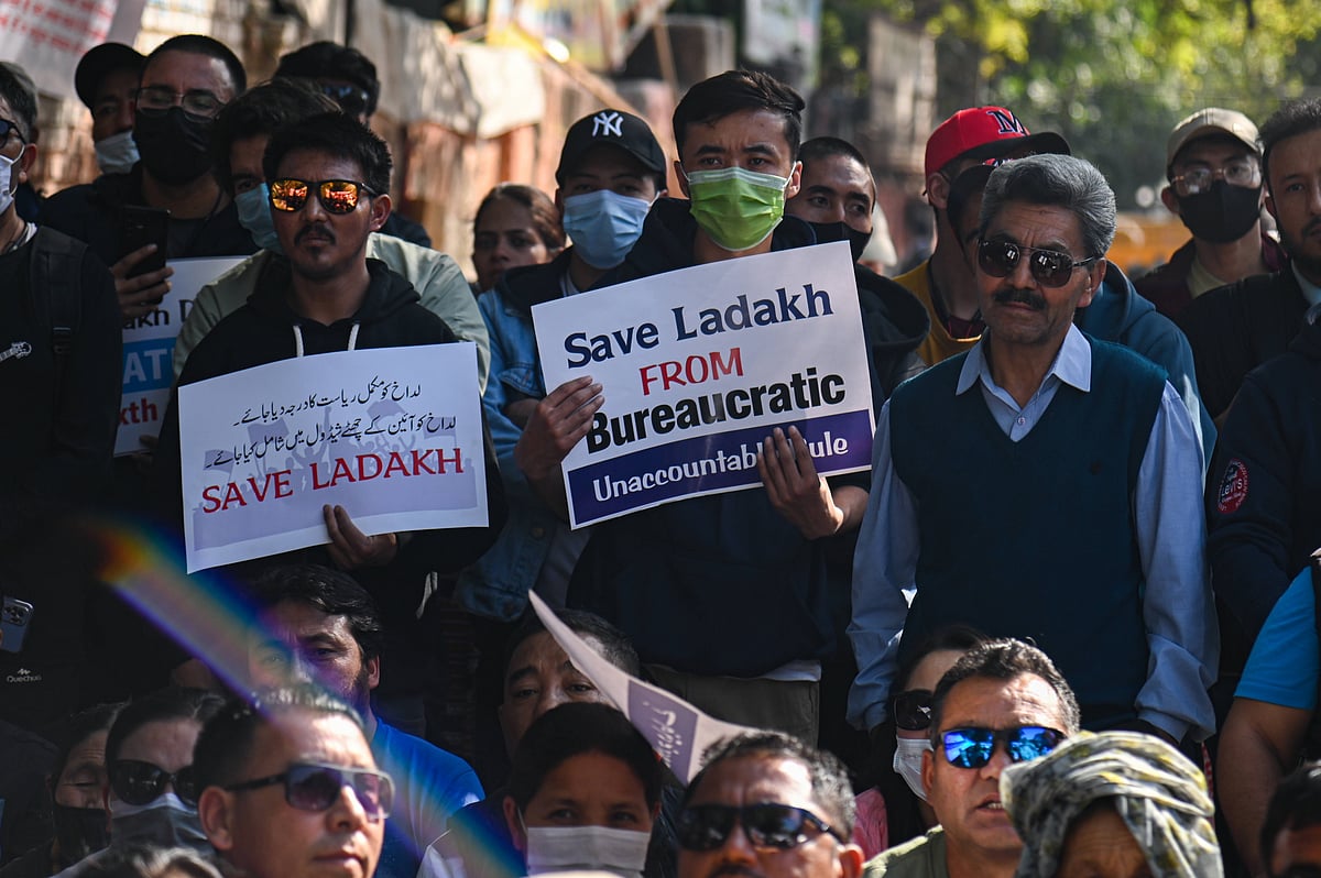 Ladakh Protest 