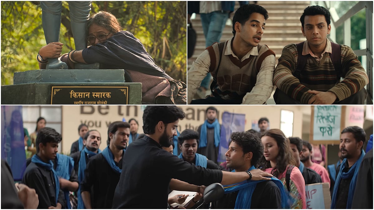 Stills from Homebound, Dhadak 2 and Jolly LLB 3 - Youtube