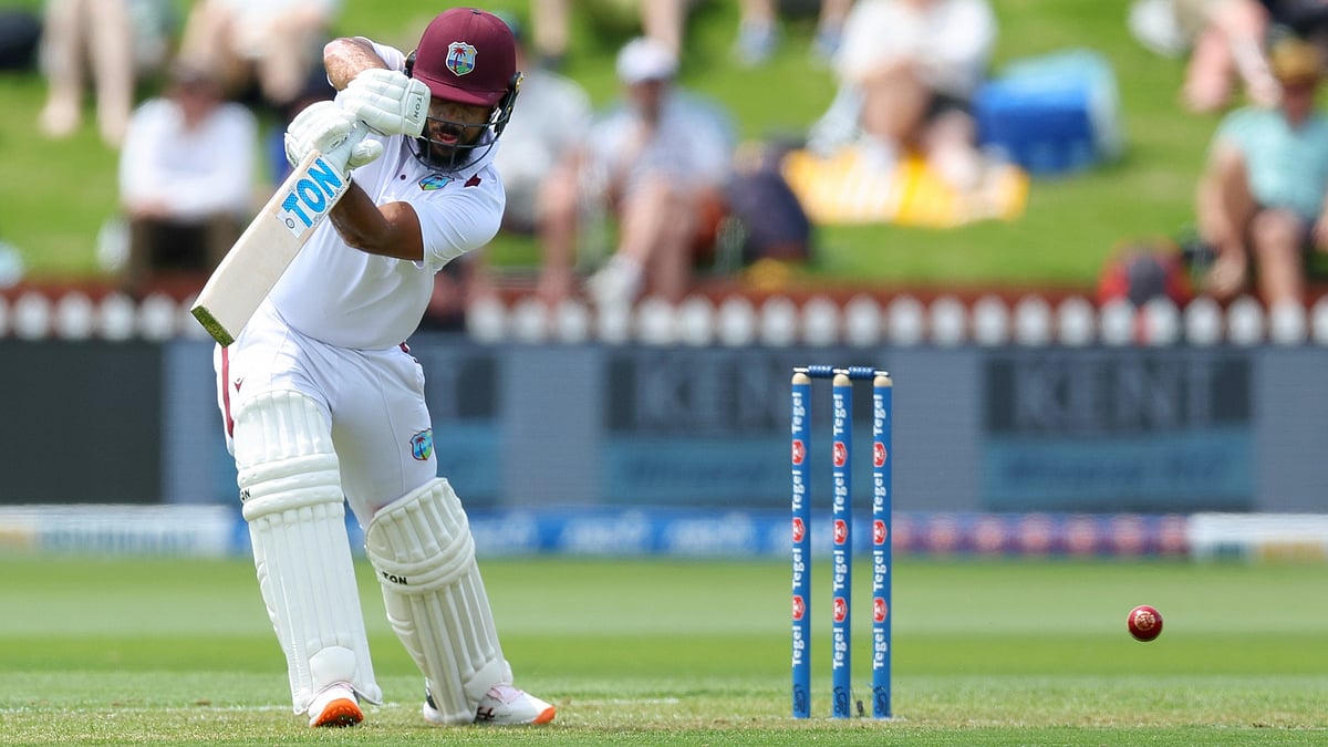 X/windiescricket : Brandon King and John Campbell put on a 66-run stand for the opening partnership