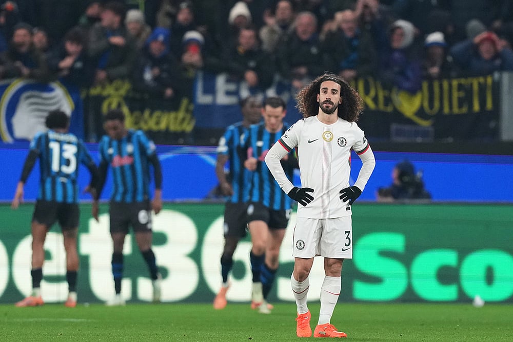 Atalanta vs Chelsea UCL 2025-26 match photo-Marc Cucurella
