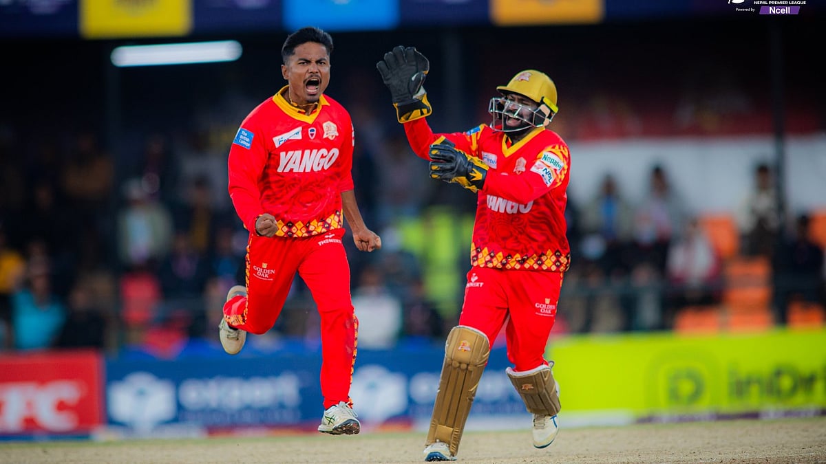 X/Nepal Premier League : Lumbini Lions pipped Kathmandu Gorkhas by 4 wickets in the Eliminator match of Nepal Premier League 2025 t the Tribhuvan University Ground.