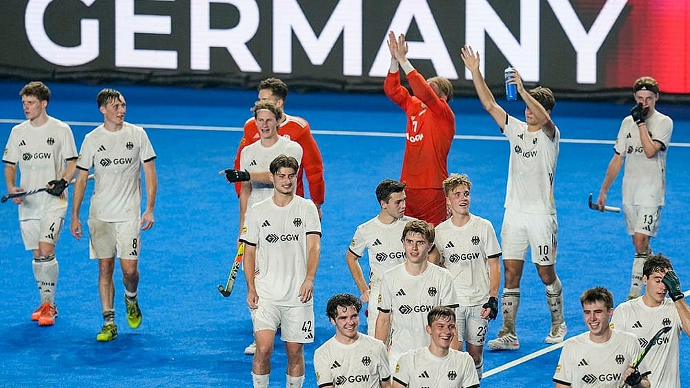 | Photo: PTI/R SenthilKumar : Germany won the finals of the FIH Men's Junior Hockey World Cup, at Mayor Radhakrishnan Hockey Stadium in Chennai on Wednesday, December 10.