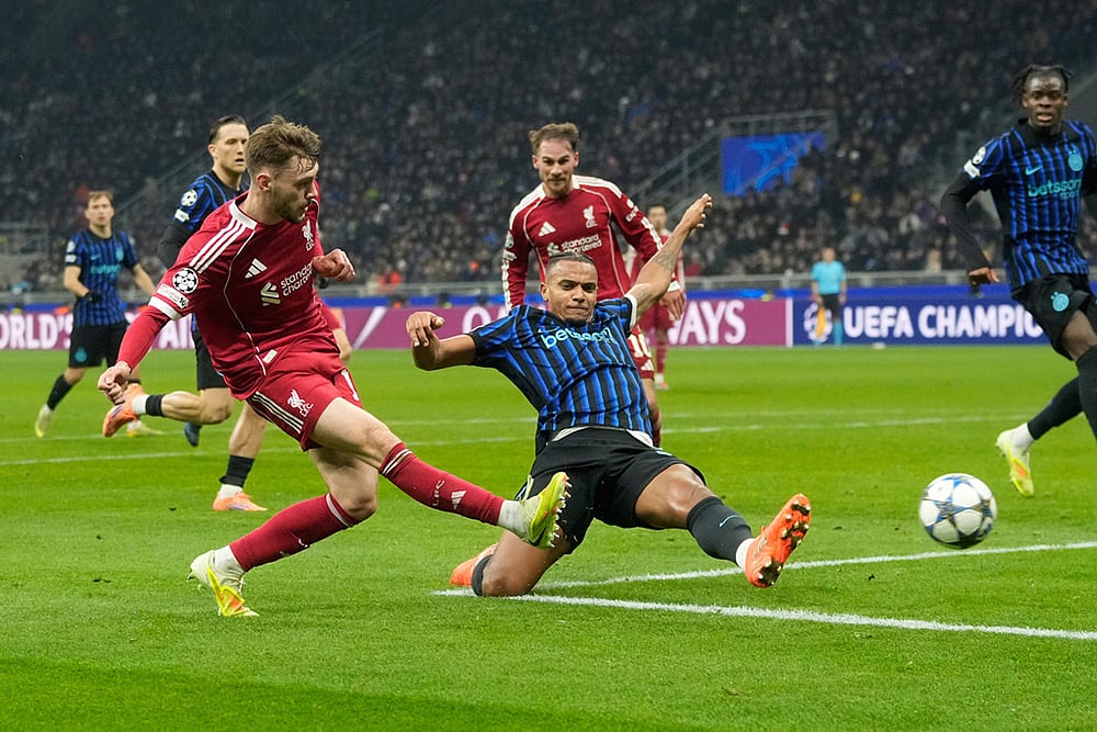 Inter Milan vs Liverpool UCL 2025-26 match photo-Conor Bradley
