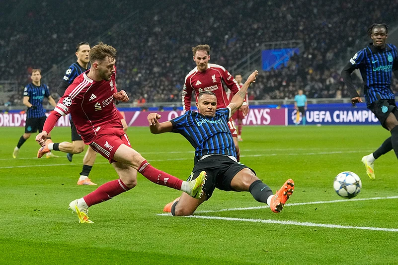 Inter Milan vs Liverpool UCL 2025-26 match photo-Conor Bradley