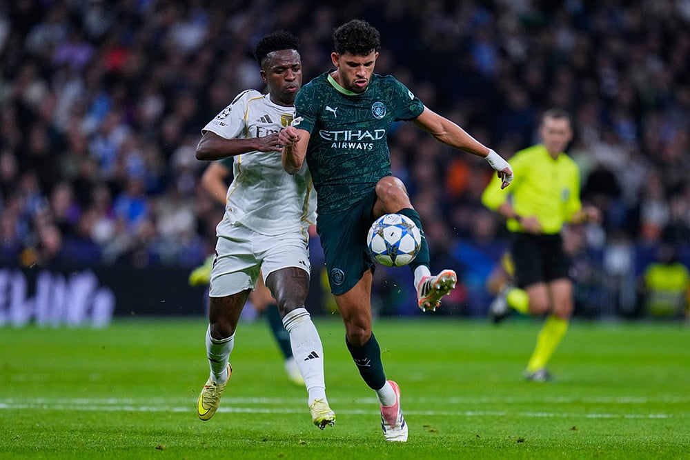 Real Madrid vs Manchester City UCL 2025-26 game-Matheus Nunes