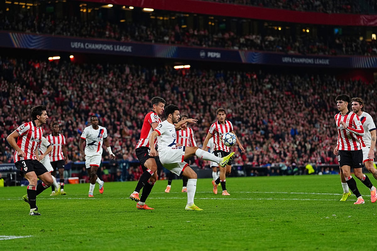 Athletic Bilbao vs PSG UCL 2025-26 game-Goncalo Ramos