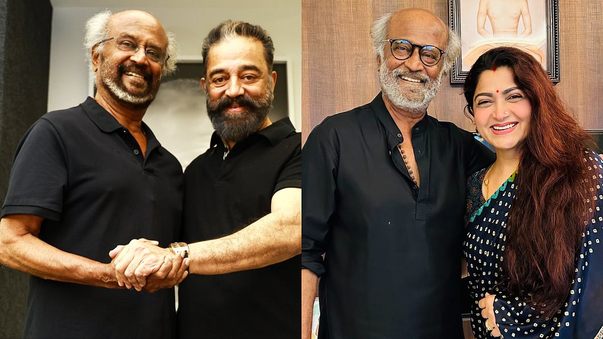 X/Kamal Haasan and Khushbu Sundar : Celebs wish Rajinikanth on 75th birthday