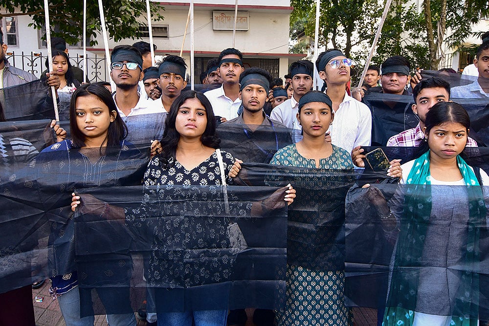 Protests in Guwahati over CAA
