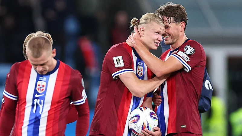 Erling Haaland targets Lionel Messi Cristiano Ronaldo longevity comments