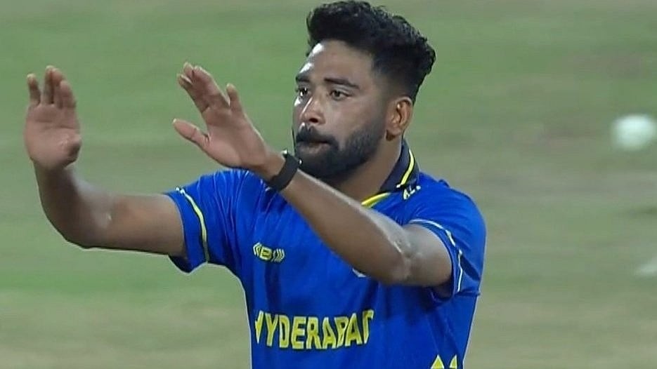 Screengrab : Hyderabad will be up against Rajasthan in the Group B match of the Syed Mushtaq Ali Trophy on December 14.