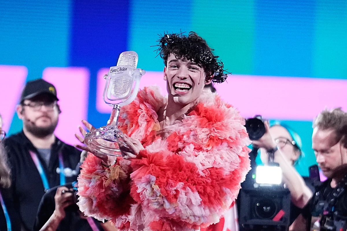 Martin Andersen/Getty Images : Nemo's win at 2024 Eurovision