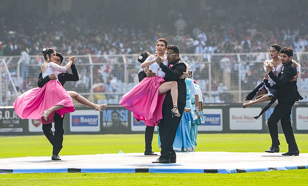 Lionel Messis GOAT Tour In Kolkata