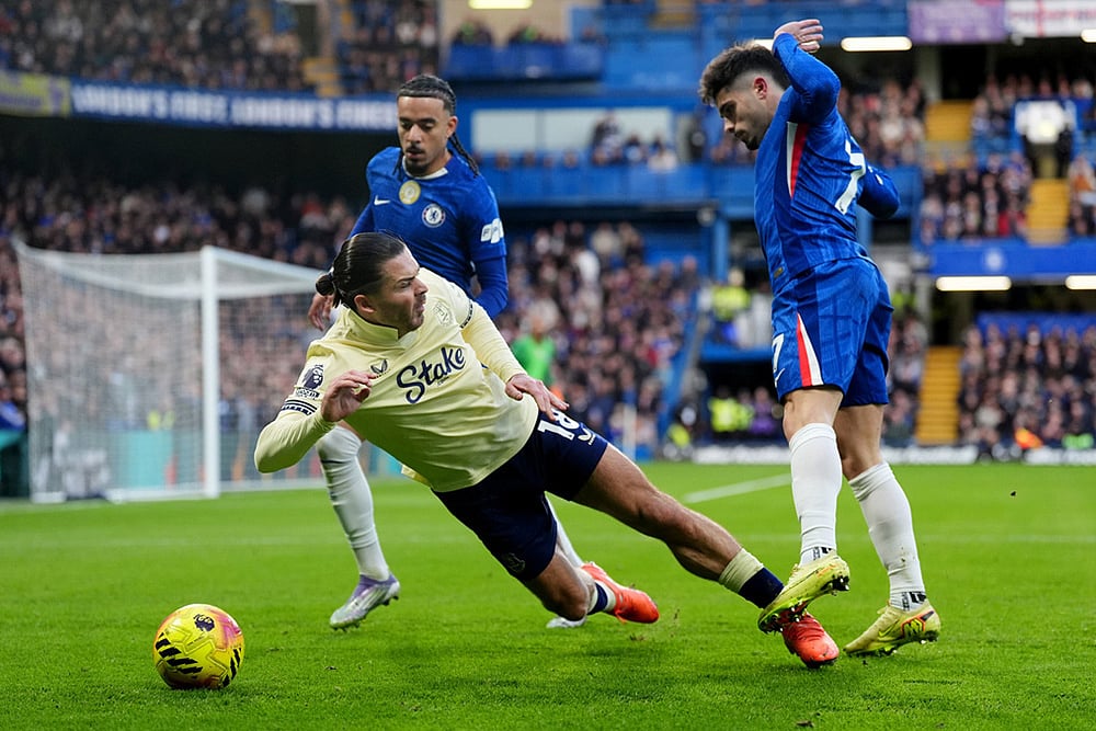 Chelsea Vs Everton Premier League match-Jack Grealish