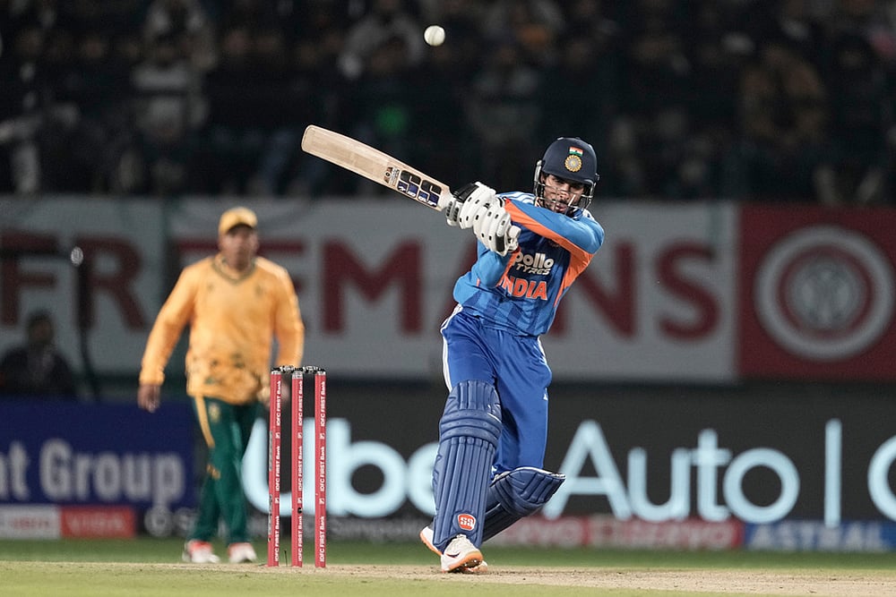 India vs South Africa 3rd T20I cricket match-Tilak Varma