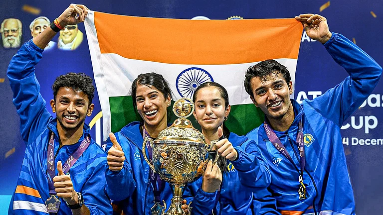 India Create History With Maiden Squash World Cup Title After Dominant Final Win - X/ ChennaiIPL