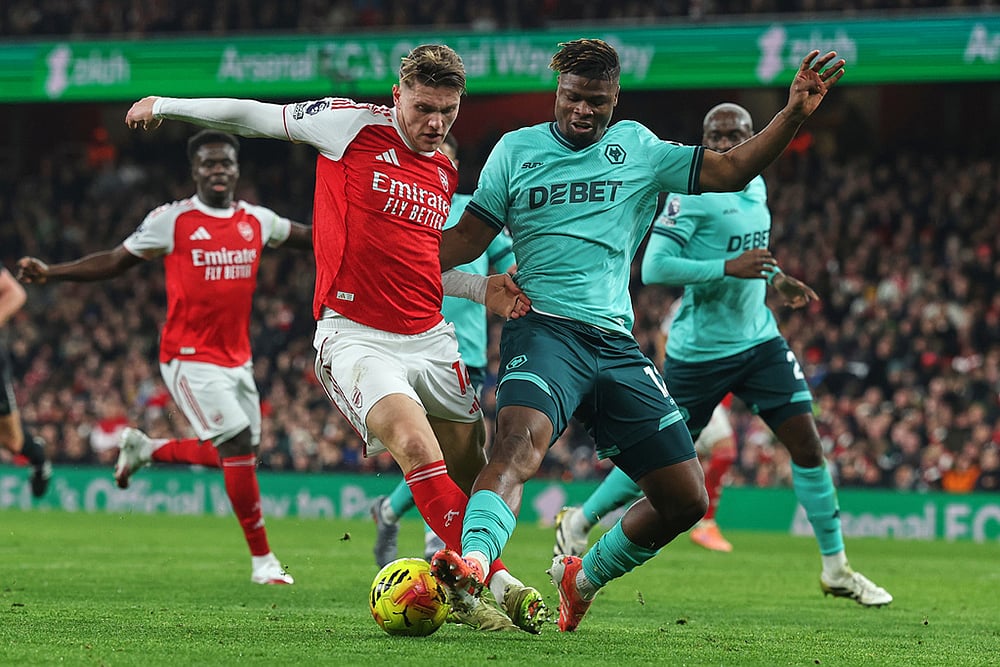 Arsenal vs Wolves Premier League match-Viktor Gyoekeres