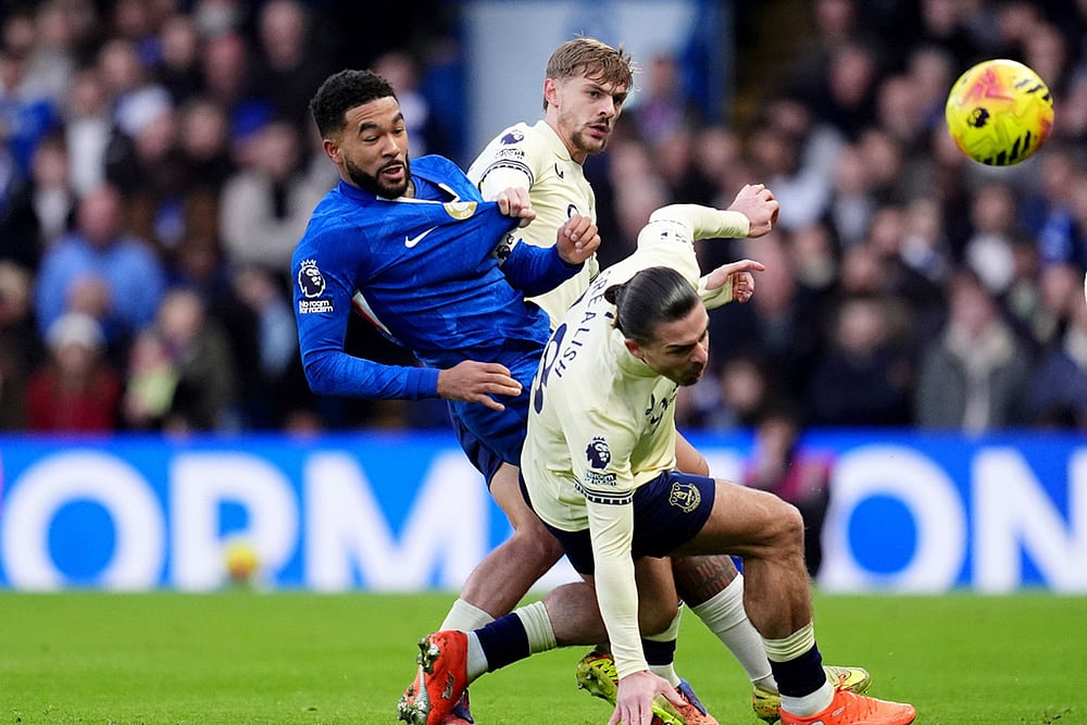 Chelsea Vs Everton Premier League match-Reece James