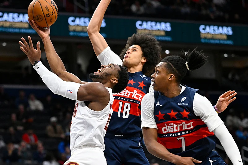 Cleveland Cavaliers vs Washington Wizards NBA game-Donovan Mitchell