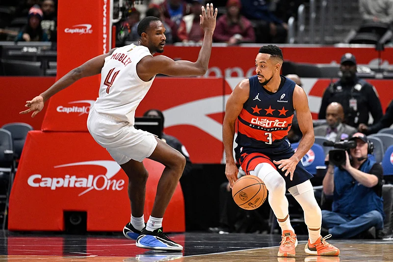 Cleveland Cavaliers vs Washington Wizards NBA game-CJ McCollum